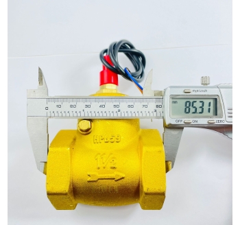 USB-FS121TA 1.5寸常开式铜挡板开关